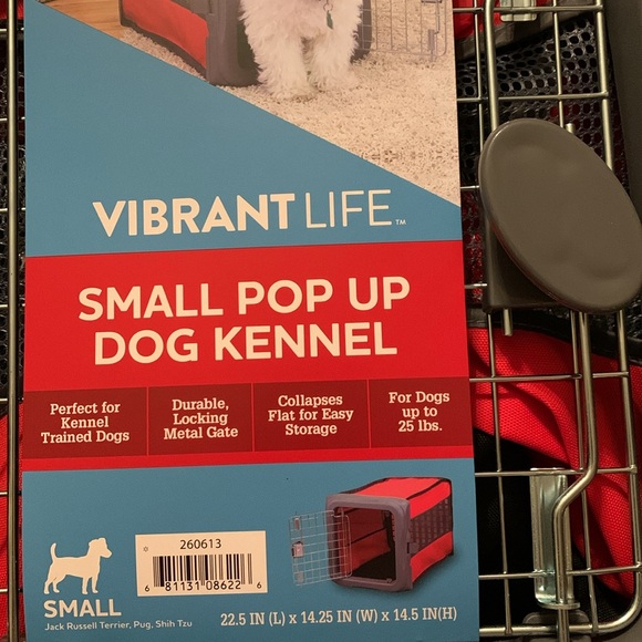 New In Box Vibrant Life Small pop up dog kennel - Picture 4 of 4